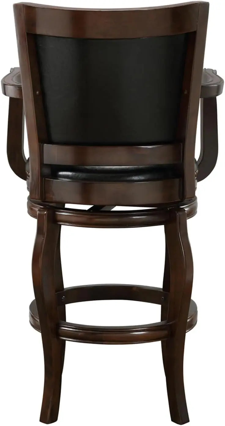 Swivel Bar Stool in Cappuccino
