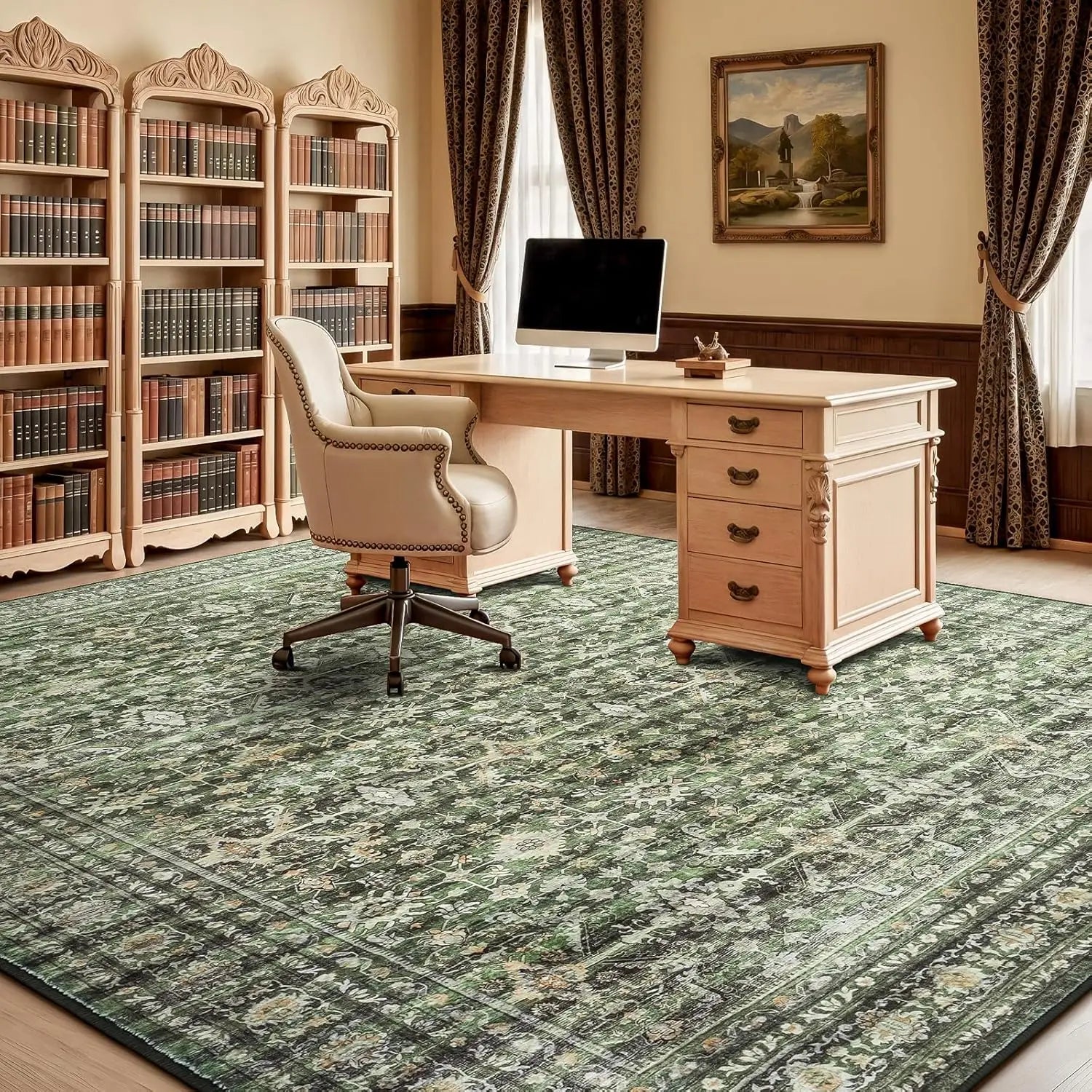 8x10 Washable Area Rug