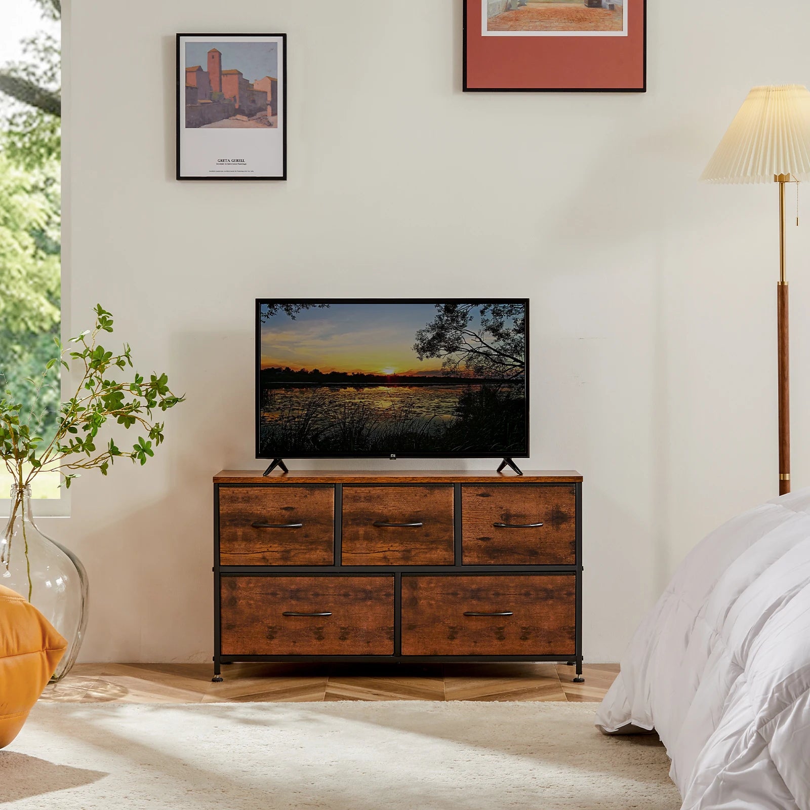 JHK Living Room Display Cabinet